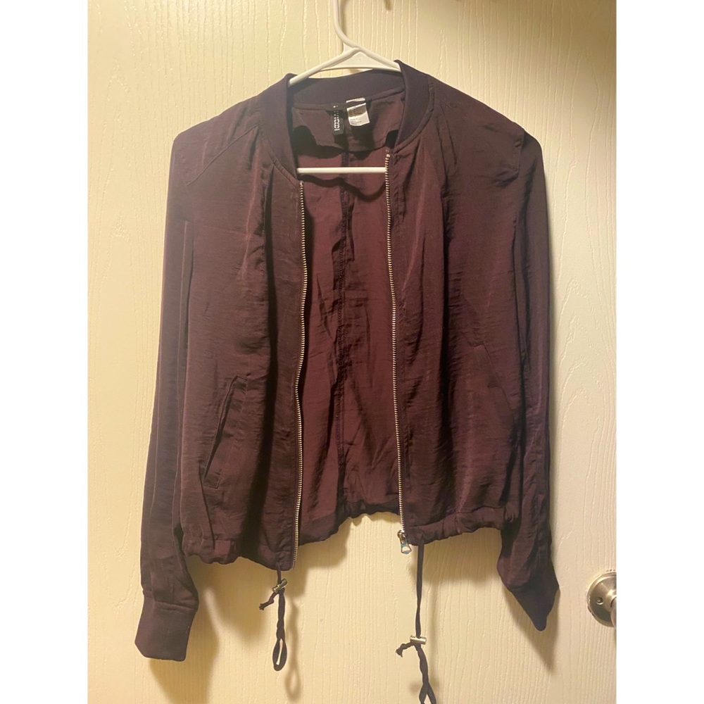 Purple color over shirt with soft material